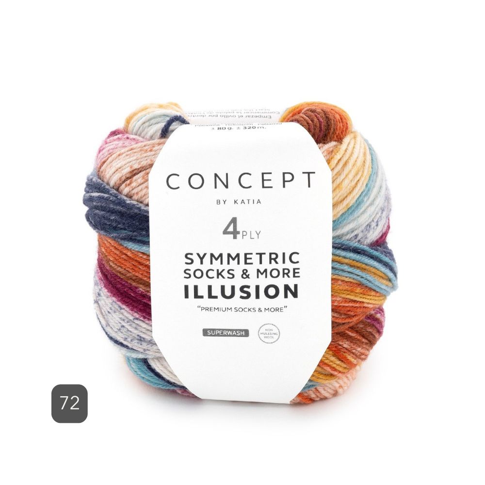Katia - Symmetric Socks & More - Illusion