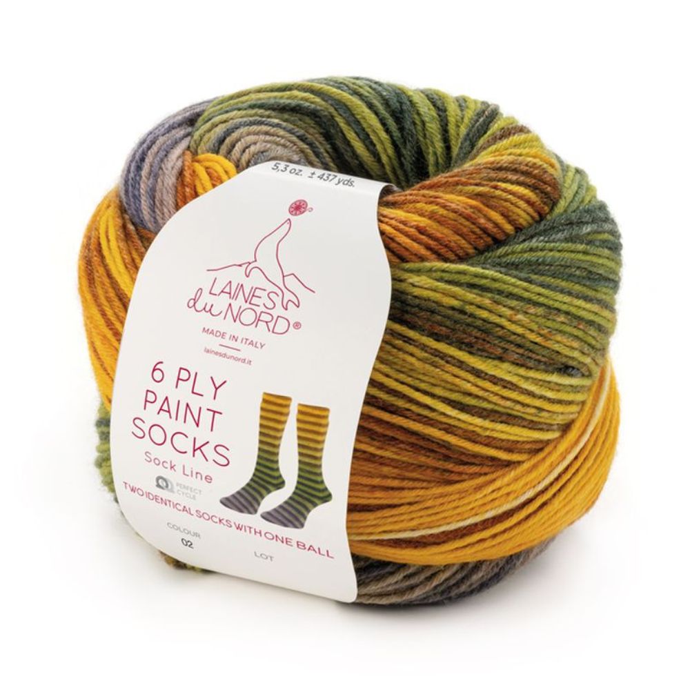 Laines du Nord - 6-ply Paint Socks