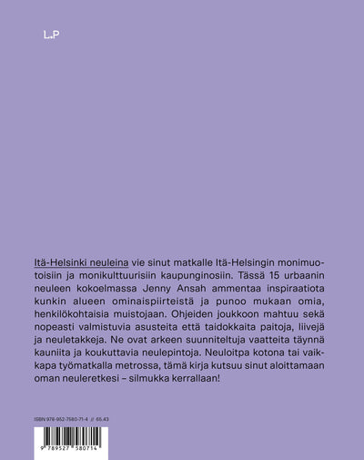 Jenny Ansah; Itä-Helsinki neuleina - 15 rentoa ohjetta