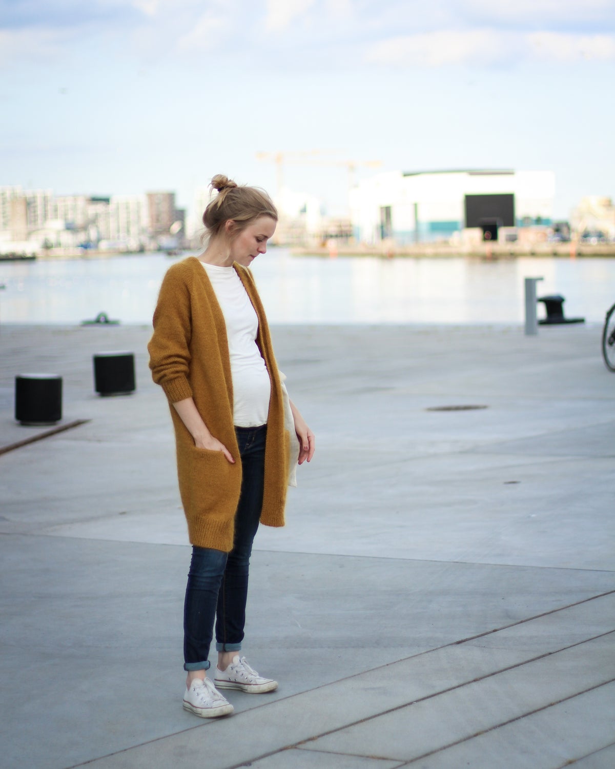 Petite knit best sale no frills cardigan
