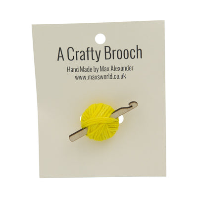 Max’s World – Crochet Brooch