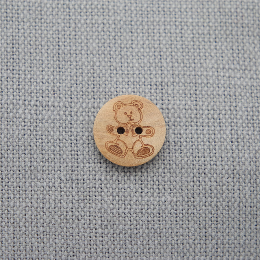 Teddy bear Button 10002