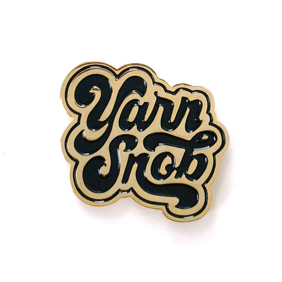 Shelli Can - Yarn Snob - Pinssi
