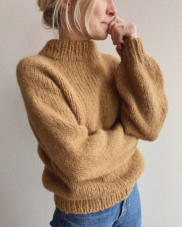 PetiteKnit Louisiana Sweater ILO Knitting Shop