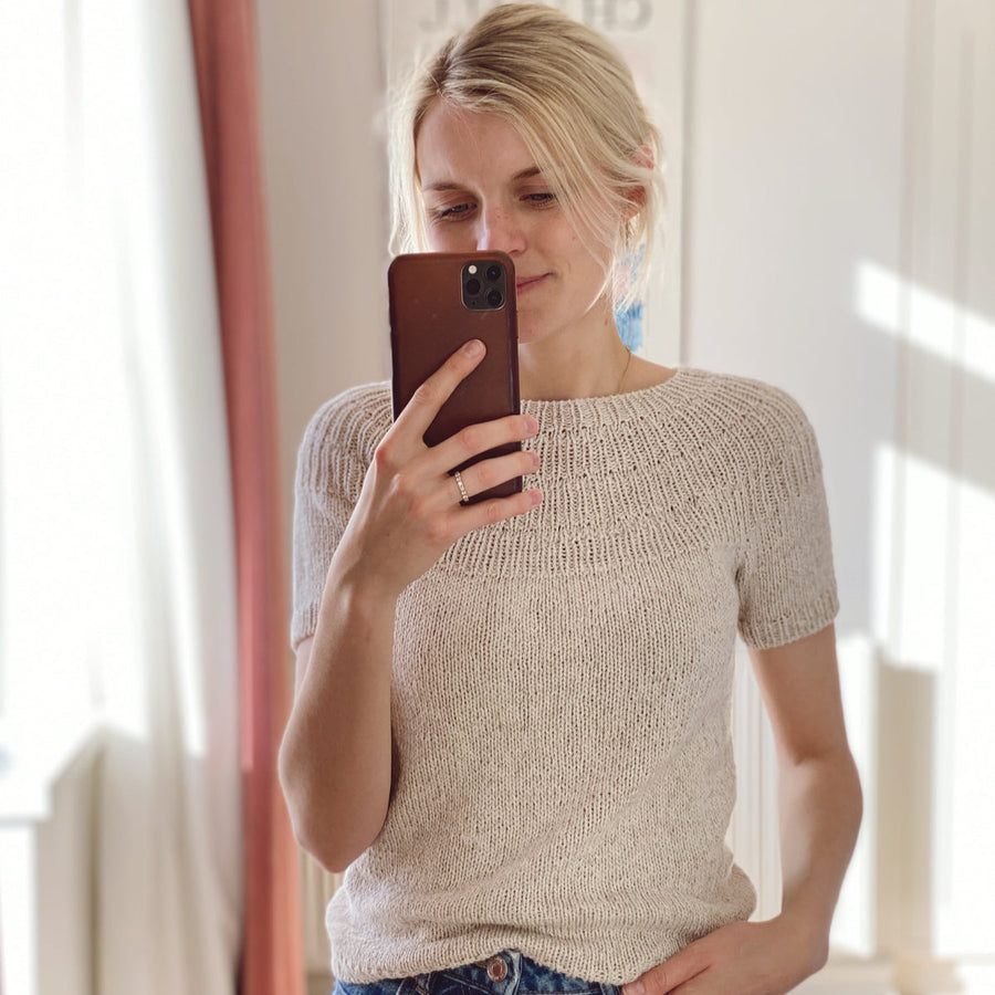 PetiteKnit - Anker's Summer Shirt